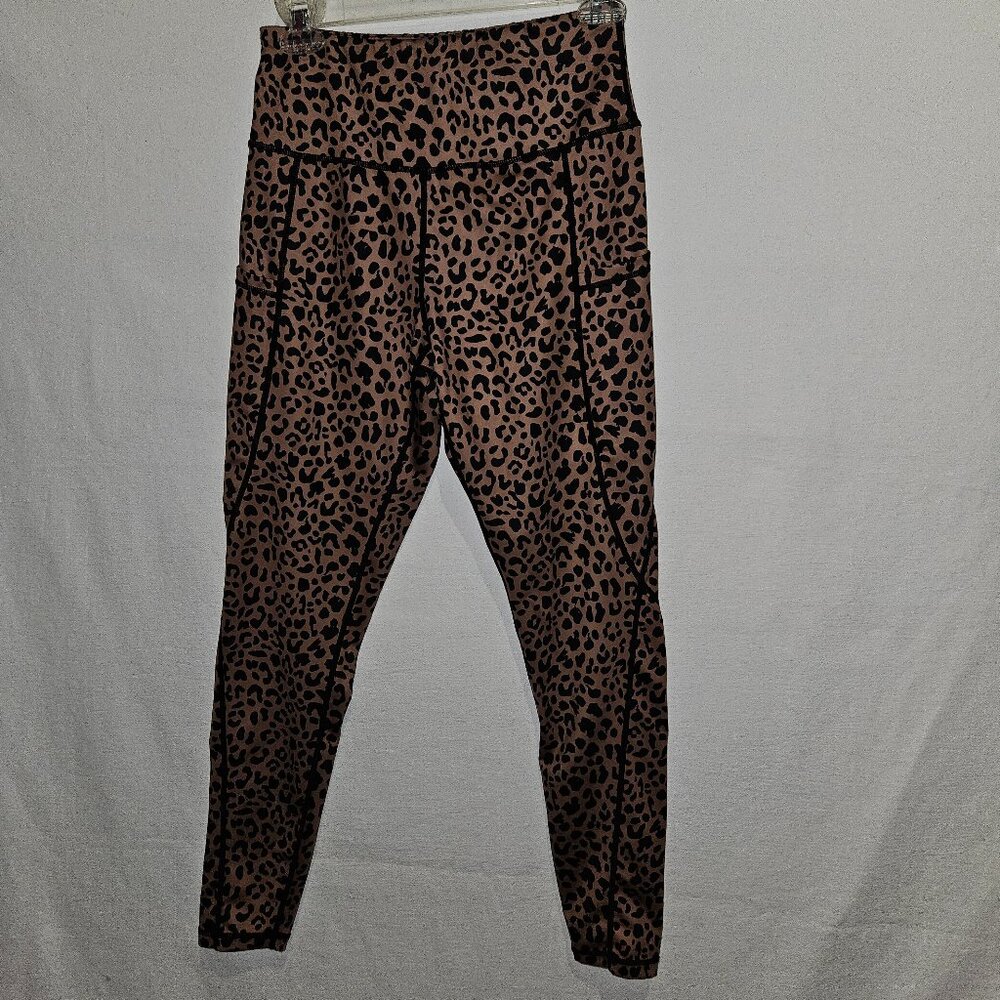 Ouges Leopard Print Women's Leggings Sz XS